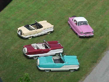 Looks like a bunch of toy cars, doesn't it? Picture was taken from a fire tower in the park.